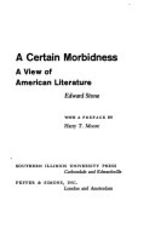 Cover of Certain Morbidness