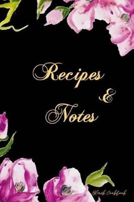 Book cover for Blank Cookbook Recipes & Notes