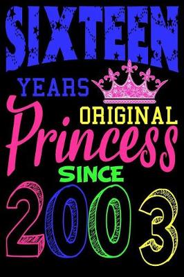 Book cover for Sixteen Years Original Princess