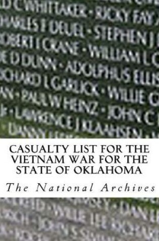 Cover of Casualty List for the Vietnam War for the State of Oklahoma