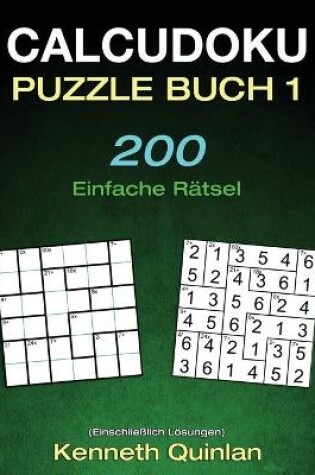 Cover of Calcudoku Puzzle Buch 1