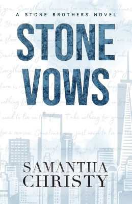 Book cover for Stone Vows