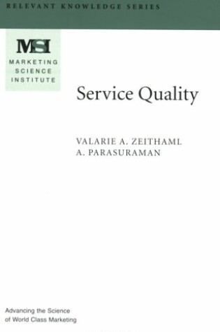 Cover of Service Quality