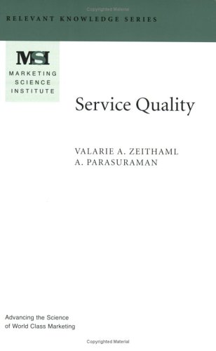 Book cover for Service Quality