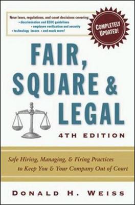 Book cover for Fair, Square and   Legal