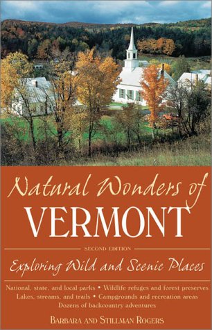 Book cover for Natural Wonders of Vermont 2e Paper