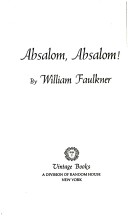 Book cover for Absalom Absalom V780
