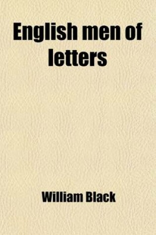 Cover of English Men of Letters (Volume 7)