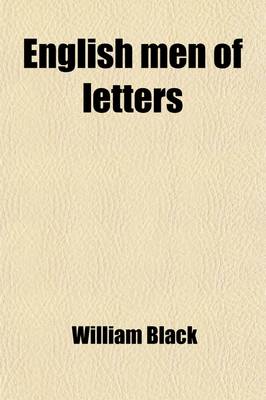 Book cover for English Men of Letters (Volume 7)