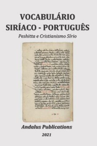 Cover of Vocabulario Siriaco - Portugues