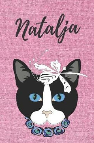 Cover of Katze Notizbuch / Notizheft / Journal / Malbuch / Tagebuch / Kritzelbuch / DIN A5 / Geschenk Natalja