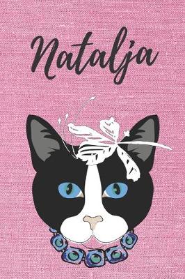 Book cover for Katze Notizbuch / Notizheft / Journal / Malbuch / Tagebuch / Kritzelbuch / DIN A5 / Geschenk Natalja