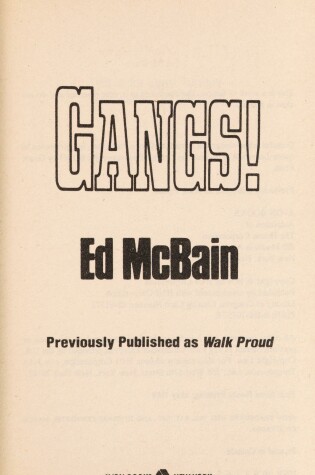 Cover of Gangs!