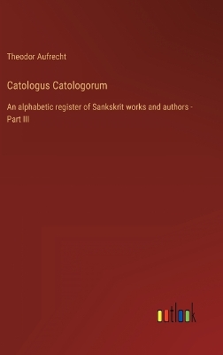 Book cover for Catologus Catologorum