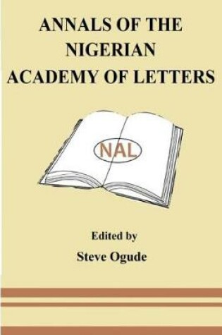 Cover of Annals of the Nigerian Academy of Letters