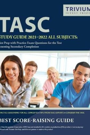 Cover of TASC Study Guide 2021-2022 All Subjects