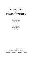 Book cover for Principles of Photochemistry