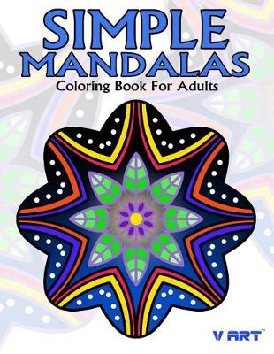 Book cover for Simple Mandalas Coloring Book For Adults