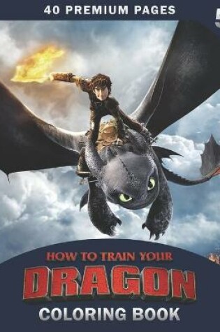 Cover of How To Train Your Dragon Coloring Book Vol5