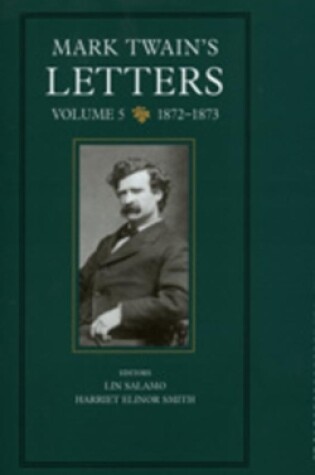 Cover of Mark Twain's Letters, Volume 5