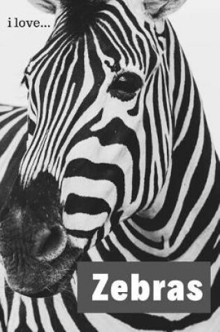 Cover of I Love Zebras