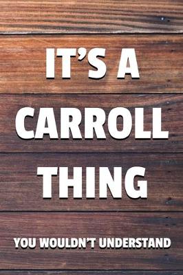 Book cover for It's a Carroll Thing You Wouldn't Understand