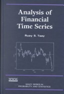 Book cover for Analysis of Financial Time Series