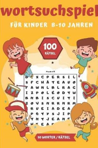 Cover of Wortsuchspiel fur Kinder 8-10 Jahren