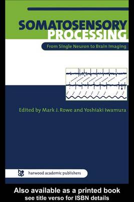 Book cover for Somatosensory Processing