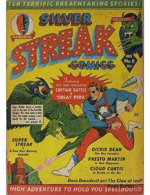 Book cover for Silver Streak Comics 11