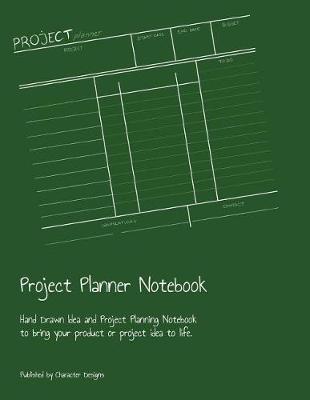 Book cover for Project Planner Notebook