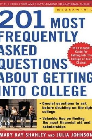 Cover of Best Answers to the 201 Most Frequently Asked Questions about Getting Into College