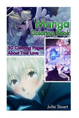 Book cover for Manga Coloring Book