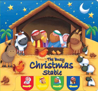 Book cover for Busy Christmas Stable