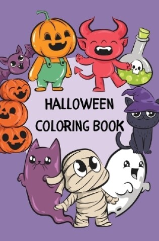 Cover of Halloween Coloring Book for Kids