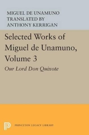 Cover of Selected Works of Miguel de Unamuno, Volume 3
