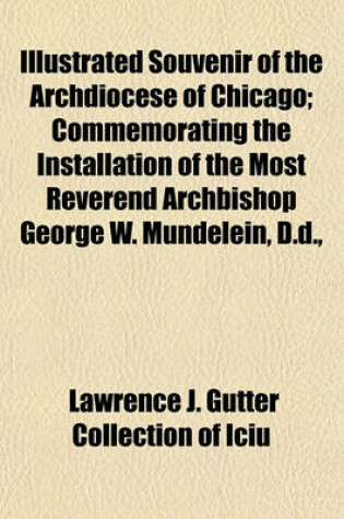 Cover of Souvenir of the Archdiocese of Chicago