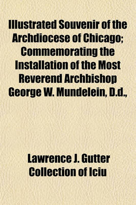 Book cover for Souvenir of the Archdiocese of Chicago