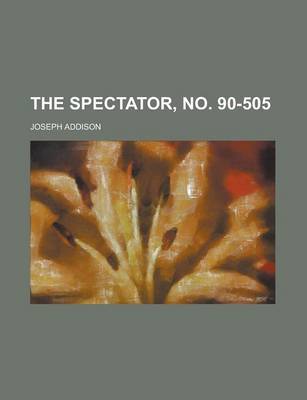 Book cover for The Spectator, No. 90-505