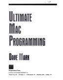 Book cover for "Macworld" Ultimate MAC Programming