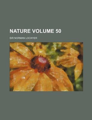 Book cover for Nature Volume 50