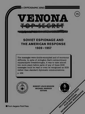 Book cover for Venona - Soviet Espionage and American Response
