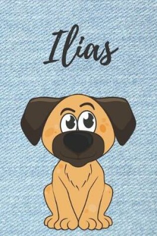 Cover of Personalisiertes Notizbuch - Hunde Ilias