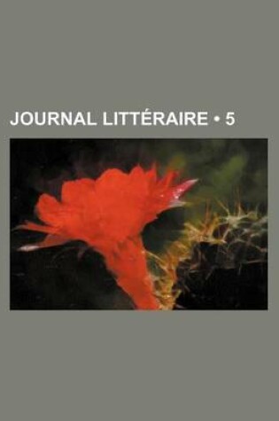 Cover of Journal Litteraire (5)