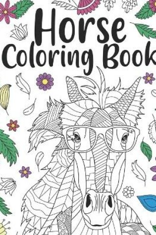 Cover of Horse Coloring Book