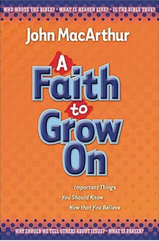 Cover of A Faith to Grow on