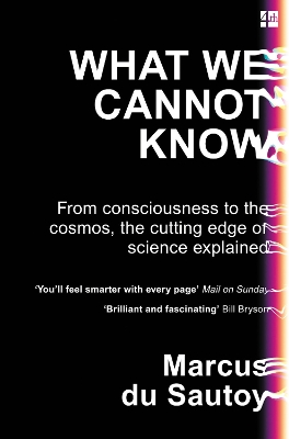 Book cover for What We Cannot Know