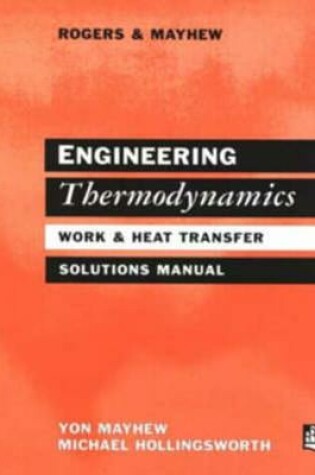 Cover of Engineering Thermodynamics Solutions Manual