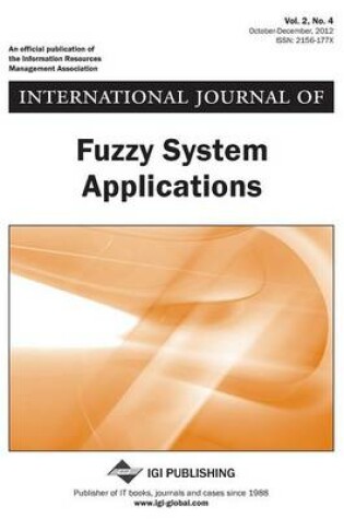 Cover of International Journal of Fuzzy System Applications, Vol 2 ISS 4