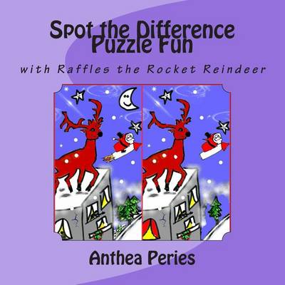 Book cover for Spot the Difference Puzzle Fun